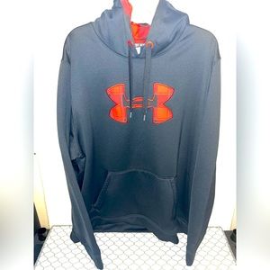 Men’s Under Armour STORM Black Hooded Sweatshirt Size 2XL